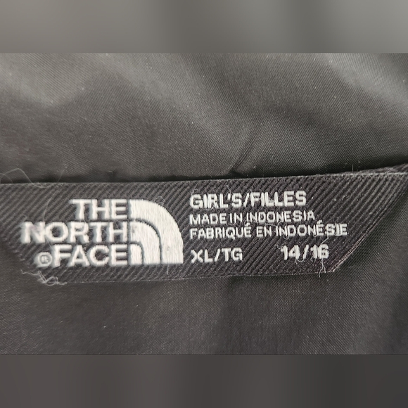 The North Face Girl's Down Winter Hooded Jacket Size XL/14-16 - Picture 5 of 7